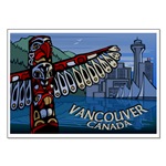 Vancouver Souvenir Art Print Small Poster Print