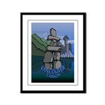 Vancouver Souvenir Framed Panel Print