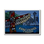 Vancouver Souvenir Magnet Art Fridge Magnet