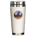 Vancouver Gastown Landmark Art Travel Mug / Cup