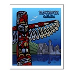Vancouver Souvenir Small Poster Art Print