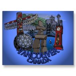 Vancouver Postcards - New Vancouver Canada Souvenir Postcards Added!