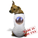 vancouver Dog Shirt, Dog Sovenirs, Vancouver BC Canada Gastown Illustration, Artwork by artist Kim Hunter