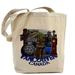 Vancouver Souvenir Tote Bag