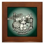 Vancouver Souvenir Framed Tile