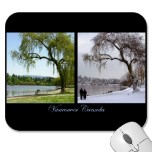 Vancouver seasons mousepads & Vancouver landsape souvenirs keepsakes & stylish Vancouver souvenir home & office decor
