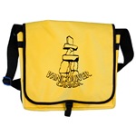 Vancouver Souvenir Messenger Bag Inukshuk Art