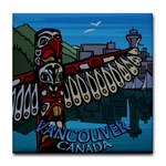Vancouver BC Souvenir Tile Coaster Vancouver Gifts