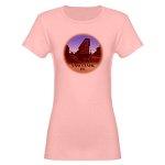 Vancouver_souvenirs Ladies Shirts Vancouver BC Souvenir Jr. Baby Doll T-Shirt
