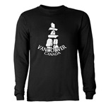 Vancouver Souvenir Long Sleeve Dark T-Shirt