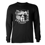 Vancouver Souvenir Long Sleeve Dark T-Shirt