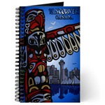 Vancouver Souvenir Journal Notebook Inukshuk Art
