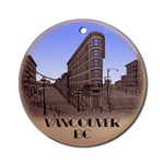 Vancouver BC Souvenir Ornament / Vancouver Keepsake (Round)