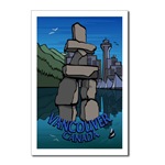 Vancouver Souvenir Art Postcards Pack of 8
