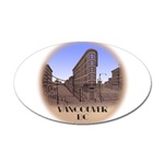 Vancouver Souvenir Sticker (Oval)