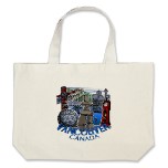 Eco-Friendly Vancouver Tote Bags & Vancouver Souvenir Shopping Bags Online