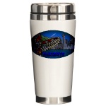 Vancouver Canada Souvenir Landmarks Art Travel Mug
