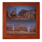 Vancouver Souvenir Wood Keepsake Box Vancouver Art Souvenirs & Gifts for Home & Office