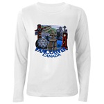 Vancouver Souvenir Women's Long Sleeve Vancouver Canada Souvenir T-Shirt Vancouver Souvenir Women's V-neck T-Shirt Vancouver Vancouver Inukshuk Souvenir T-shirts for Women Vancouver Canada Souvenir Gifts Shop Online Landmark Souvenirs & Gifts for Women Girls