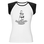 Vancouver Souvenir Women's Cap Sleeve T-Shirt Vancouver Souvenir Women's Inukshuk Souvenir T-shirts for Women Vancouver Souvenir Gifts Shop Online Ladies & Girls Shirts