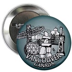 Vancouver Souvenir Buttons Vancouver Canada Gifts
