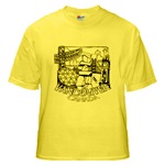 Vancouver Canada Souvenir Yellow T-Shirt