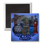 Vancouver Souvenir Magnets Available Online