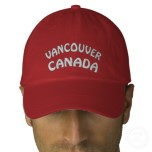 Embroidered Vancouver Canada Baseball Caps