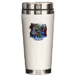 Vancouver Canada Souvenir Landmarks Art Travel Mug