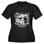 Vancouver Souvenir Women's Plus Size Dark T-shirt
