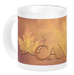 customizable Canada souvenir beer mugs, glasses, travel mugs, Canada flasks and your name here Canadian jumbo coffee cups water bottles personalized Canada souvenir drinkware collection