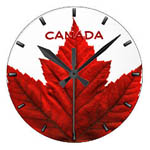 Customizable Canada Souvenir Wall Clocks