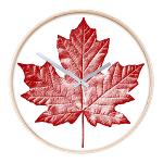 Retro Canada Clocks Canada Maple Leaf Clock Collection 