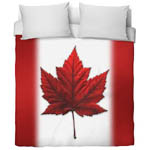 Canada Duvet Covers Classic Canada Maple Leaf Bedding Canada Flag Duvet Covers and Canada Souvenir Decor