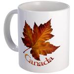 Canada Souvenir Mugs & Cups Maple Leaf Souvenir Canada Flag Cups Mugs & Glasses Maple Leaf Canada Souvenirs Designer Canadian Gifts Keepsakes & Souvenirs