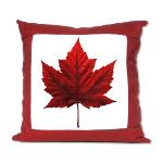 Canada Throw Pillows Microsuede Burlap Woven and Canvas Canada Throw Pillows Souvenir Collections 