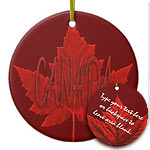 Canada Maple Leaf Ornaments Canada Souvenir Decorations