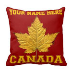 Customizable Canada Souvenir Pillows Lamps Canada Souvenir Throw Blankets