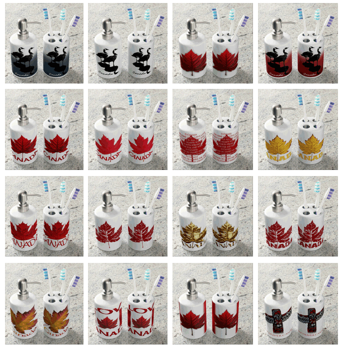 Canada Bathroom Sets - Customizable