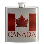 Canada Flag Flasks Collection Canada Souvenir Drink Flasks