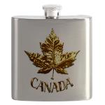 Canada Flasks Gold Medal Team Canada Collection Canada Souvenir Drink Flasks