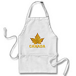 Varsity Canada Souvenir Aprons Sporty Canada Apron Collection 