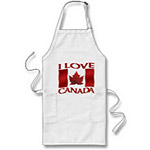I Love Canada Aprons Canada Souvenir Apron Collection 