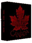 Personalized Canada souvenir book binders and photo albums