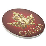 Fully customizable Canada souvenir sandstone coasters