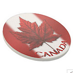 Fully customizable Canada souvenir sandstone coasters