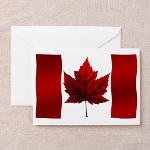 Canada Flag Greeting Card 