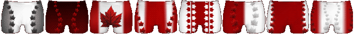Canada Underwear Canada Maple Leaf and Canada Flag Souvenir Underwear 
