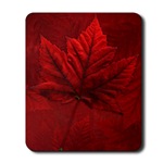 Autumn Maple Leaf Art Mousepads Beautiful Canadian Maple Leaf Souvenir Mousepad Canada Souvenirs for Home & Office 
