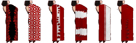 Canada Souvenir Silk Scarves Collection